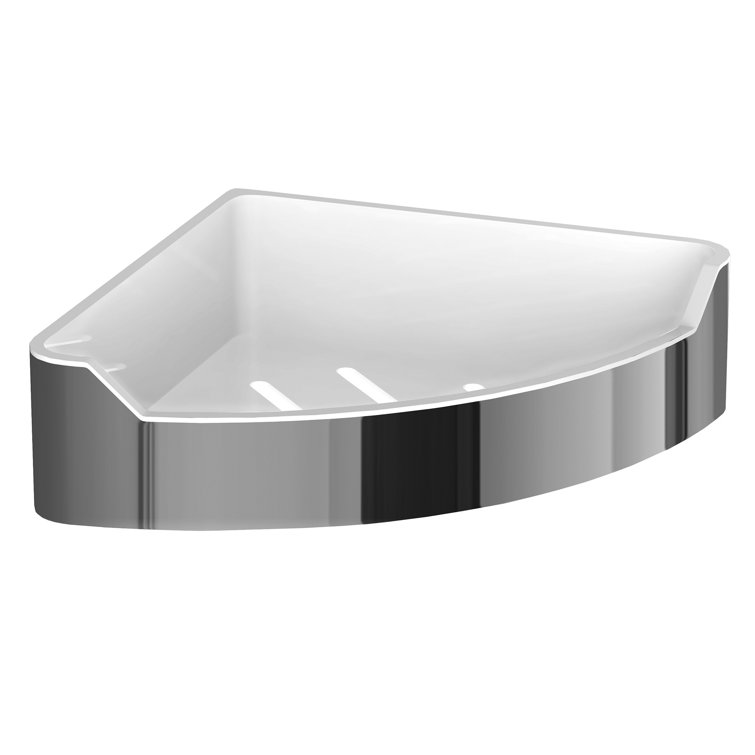 Schulte Drill / Screw Stainless Steel Shower Shelf Wayfair.ie